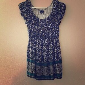 Flowey cinched blouse